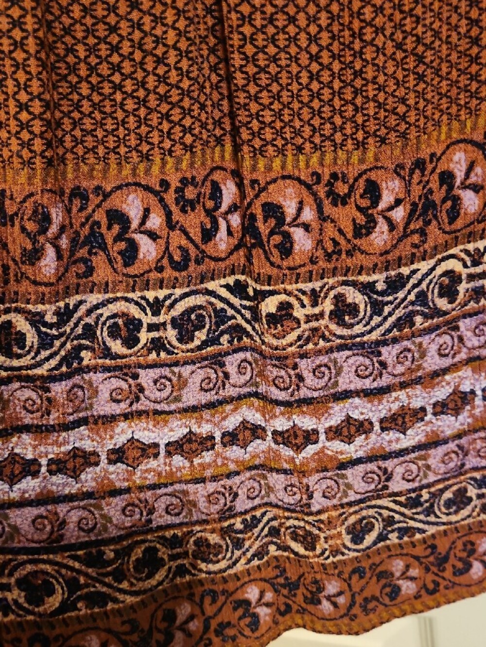 Knox Rose Brown/Rust Dress, Large - Picture 4 of 10